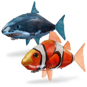 Rc tiburón niños juegos de control de infrarrojos mini piscina rc peces tiburón para los niños - Product Image 1