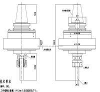 Allsome — perceuse à ultrasons 20KHz, outil de bricolage pour percer le titane, la céramique, les pierres précieuses et le CFRP