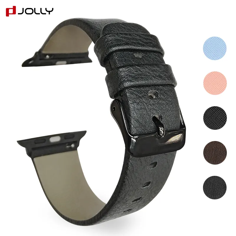 For Apple iPhone Smart Watch Quick Release Watch Strap,For Apple Iwatch 38mm 40mm 42mm 44mm Leather Watch Band