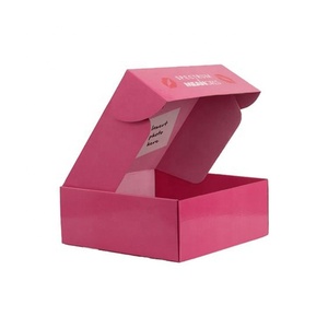 Impreso personalizado eco amigable papel corrugado rígido sombrero blanco mailer caja de cartón de caja de joyería blanco caja de envío <span class=keywords><strong>con</strong></span> el logotipo - Product Image 3