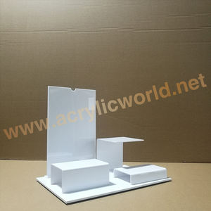 Factory Acrylic earring display holder custom <b>jewelry</b> necklace display <b>stand</b> - Product Image 3