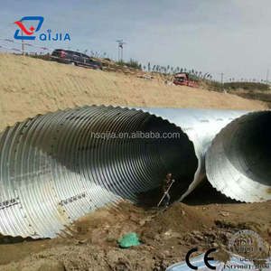 ท่อเหล็กทรงรีชุบสังกะสีลูกฟูก - Product Image 1