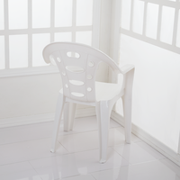 Chaises en plastique empilables en fibre, vente en gros à Guangzhou, pour fêtes, à 5 $