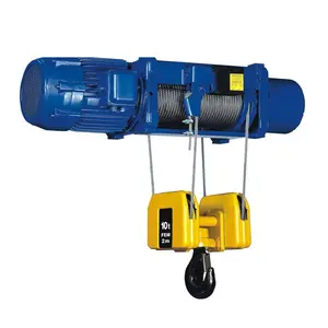 1 1.5 5 10 ton motor lifting cd1 wire rope electric hoist