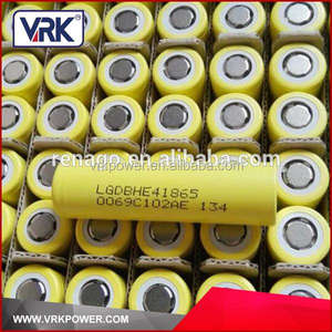 100% аутентичные 18650 2500 мАч 3.60 В батареи lg he4 - Product Image 1