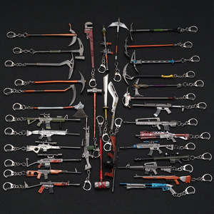 Blíster de metal para juego, <span class=keywords><strong>M16</strong></span> LMG, cohete lanzador, cicatrices, Rayo, acción, awp, pistola de ráfaga, llavero, venta al por mayor - Product Image 5