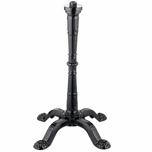 Distributeur de bonbons en vrac Kwang Hsieh 15 pouces, en alliage d'aluminium antique, avec verre et cristal, écologique, rouge, pour machine à boules de gomme, support de distributeur de bonbons, vente en gros OEM - Product Image 4