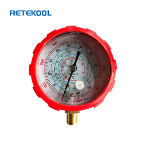 ชิ้นส่วนเครื่องทําความเย็นคุณภาพสูงเฟรอนเกจวัดแรงดันสูง/ต่ํา - Product Image 2