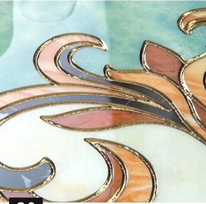 Azulejos de Porcelana Pulida para Bordes de Paredes, para Uso en Interiores de Villas, con Detalles en Ladrillo Refractario - Product Image 2