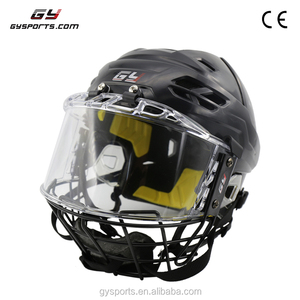 Casco Professionale Anti-Graffio per <span class=keywords><strong>Hockey</strong></span> su Ghiaccio Nuovo Design in Materiale PP per Attrezzatura da Giocatore di <span class=keywords><strong>Hockey</strong></span> su Ghiaccio per Bambini - Product Image 5