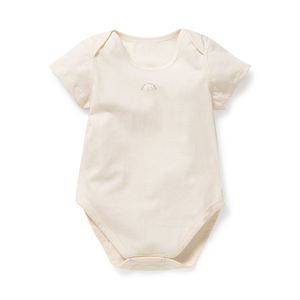 Natura di cotone colorato bambino appena nato della ragazza del ragazzo vestiti della tuta del pagliaccetto - Product Image 4