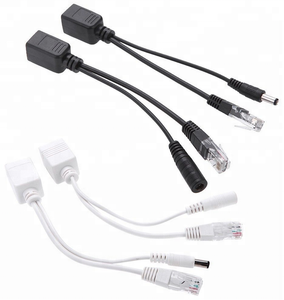 POE <span class=keywords><strong>Cable</strong></span> del adaptador del divisor de RJ45 POE Kit inyector de fuente de alimentación CCTV <span class=keywords><strong>Cable</strong></span> - Product Image 1
