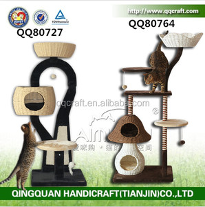 Qqpet <span class=keywords><strong>precio</strong></span> barato de lujo los árboles del gato nuevo gato rascador Cat Scrather - Product Image 1