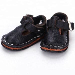 Chaussure de poupée en cuir de vache véritable avec semelle de 4 cm, jouet DIY tendance, modèle BJD éducatif et souple, vêtements miniatures Pullip de 12 pouces, échelle 1:6, conforme ASTM - Product Image 4