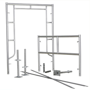 Q195 pré Gav <span class=keywords><strong>échafaudage</strong></span> H cadre avec goupille de verrouillage Construction de projet de construction décoration rénovation équipement installer maintenir - Product Image 2