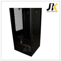 Casier métallique personnalisé à compartiments ouverts pour le rangement de matériel de golf, de football et d'équipements sportifs, solution d'organisation, armoire ignifuge