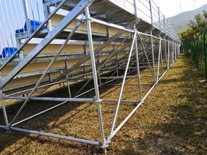 BL-ST-<span class=keywords><strong>gradas</strong></span> de atril de metal para uso en el hogar, sistema de asientos de atril temporal, de atril desmontable - Product Image 6