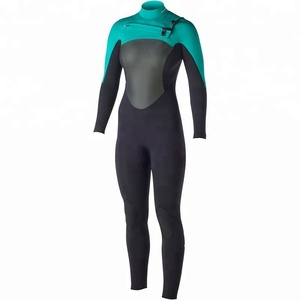 Combinaisons de plongée personnalisées en néoprène imperméable avec logo GBS 4/3 pour hommes, fermeture éclair sur la poitrine, pour le surf et la plongée en eau froide, vente en gros - Product Image 5