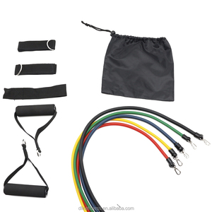11pcs di Resistenza Esercizio Tubi Pratica Corda Elastica Training <span class=keywords><strong>Fitness</strong></span> <span class=keywords><strong>Bodybuilding</strong></span> - Product Image 4