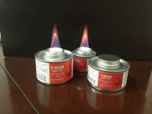 Olio combustibile per chafing dish, in latta, capacità 240g, 6 ore di combustione, controllo temperatura 85-100°C, per hotel e banchetti - Product Image 4