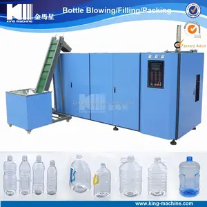 Mineral automática/planta de fabricación de botellas de agua de plástico