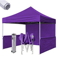Tente de réception pliable solide de 3x3 m avec logo personnalisé, auvent instantané pour salon professionnel