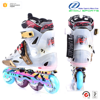 Chaussures de skate à roulettes en ligne pour adultes, chaussures de danse de rue, durables et confortables