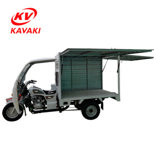 Tricycle de cabine fermée pour <span class=keywords><strong>moto</strong></span>, <span class=keywords><strong>remorque</strong></span> électrique à 3 roues, <span class=keywords><strong>remorque</strong></span> de cargaison, cabine fermée, par fabricant, échelle - Product Image 3