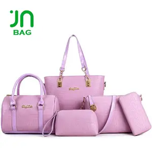 JIANUO Free shipping in china set of ladies bags women fashion set bags