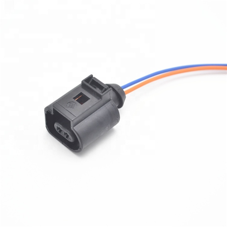 1J0973702 2 pin VW AUDI Авто Топливный Инжектор Жгут проводов Авто жгута проводов разъем