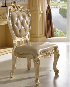 <span class=keywords><strong>Tavolo</strong></span> da Pranzo e Sedie di Lusso in Stile <span class=keywords><strong>Barocco</strong></span> Francese Dorato OE-FASHION - Product Image 4