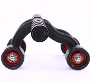 Roue abdominale de <span class=keywords><strong>musculation</strong></span>, outil pour les exercices de <span class=keywords><strong>musculation</strong></span>, 4 pièces - Product Image 6