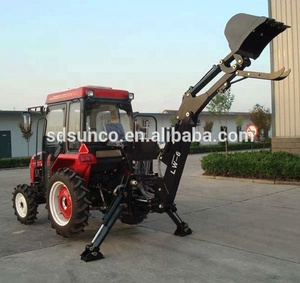 Harga Pabrik! Traktor Roda YTO 90 HP 4WD YTO-904 dengan Pemuat Depan TZ10D, Bucket 4 in 1 - Product Image 6