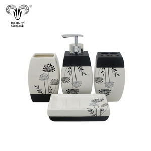 Nuovo design di lusso <span class=keywords><strong>arancione</strong></span> marmo ceramica accessori per il <span class=keywords><strong>bagno</strong></span> <span class=keywords><strong>set</strong></span> <span class=keywords><strong>set</strong></span> da <span class=keywords><strong>bagno</strong></span> per hotel - Product Image 3