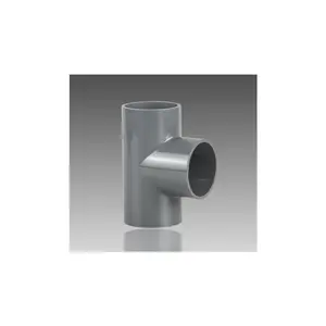 factory best sale din pn10 pvc pipe fittings reducer tee equal tee