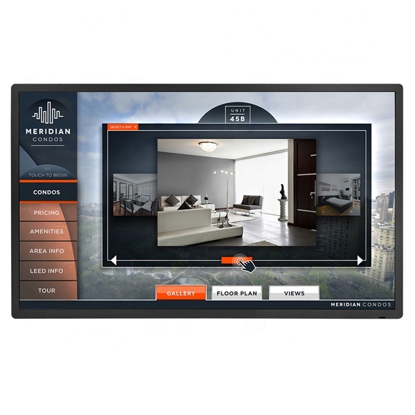 32 Inch to 86 Inch Wall Mount 4K TV Android Network Wireless Lcd Advertising Player Video Display