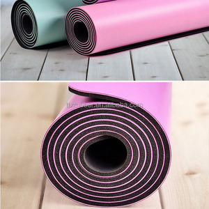 Tapis de Yoga Pliant en Caoutchouc Naturel PU Écologique Antidérapant Meilleur Tapis de Yoga de Voyage pour Yoga Chaud Fitness Tapis de Gym arbre caoutchouc - Product Image 3