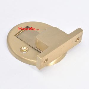 סאטן פליז מגנטי דלת לעצור, חמוד siting כלב דלת פקק, עתיק נחושת דלת פקקי - Product Image 4