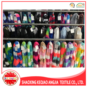 Melange Sợi <span class=keywords><strong>Polyester</strong></span> <span class=keywords><strong>Dty</strong></span> 150/144 Không Gian Nhuộm Sợi Đầy Màu Sắc Cho Áo Ngực Không Đường May - Product Image 3