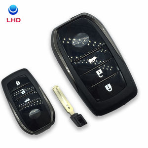 Di ricambio Nuova Smart Chiave A Distanza di Shell di Caso <span class=keywords><strong>Fob</strong></span> 3 + 1 Pulsante di Panico per la <span class=keywords><strong>Toyota</strong></span> <span class=keywords><strong>Highlander</strong></span> Land Cruiser RAV4 Auto <span class=keywords><strong>key</strong></span> <span class=keywords><strong>Fob</strong></span> Uncut Lama - Product Image 6