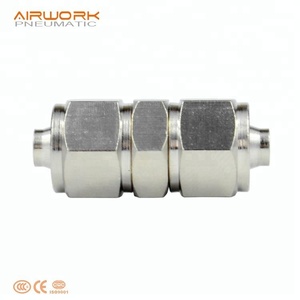 Conector Rápido Recto de Latón Forjado PU 1/4 para Aire Comprimido, Conexión de Tubería de Gas 2.5MPa - Product Image 3