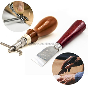 TLLC-04 18 Pieces <strong>Leather</strong> Crafting <strong>Tool</strong> Kit <strong>Leather</strong> Carving DIY <strong>Tools</strong> - Product Image 3