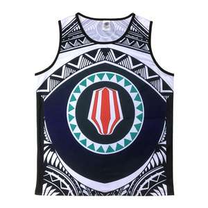 Camisetas sin mangas de verano deportes 100% poliéster sublimación secado rápido gimnasio correr para chalecos de <span class=keywords><strong>hombre</strong></span> - Product Image 3