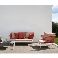 Set Sofa Tongkat Luar Ruangan, Furnitur Digunakan Di Taman dan Luar Ruangan