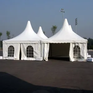 6X6M Goedkope Mooie Aluminium Canvas Outdoor Piramide Tent