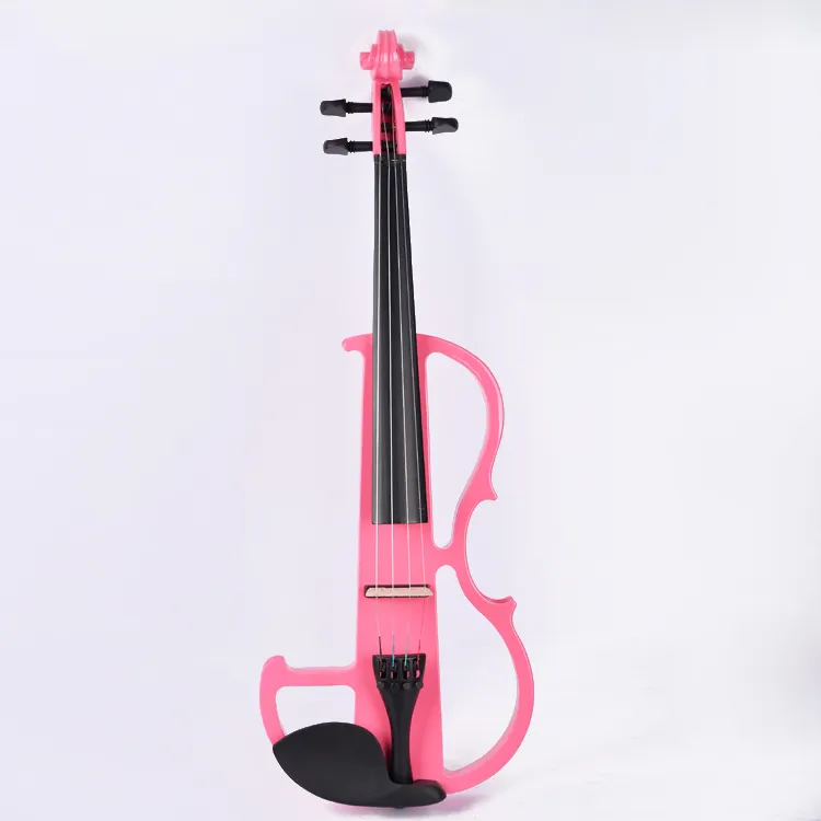 Wholesale Support maßge schneiderte Full Size Violine elektrische Farbe Geige