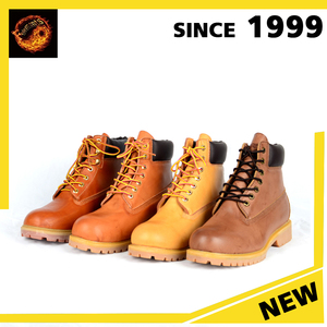 Venta al por mayor de China varios colores de Avilable bota de <span class=keywords><strong>trabajo</strong></span> hombre de cuero nobuck de arranque botas - Product Image 5