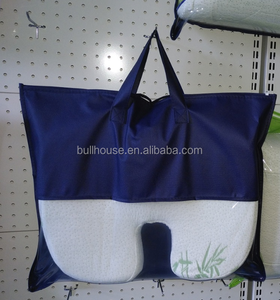 Coccige cuscino di seduta in Memory Foam in Gel di bambù ortopedico <span class=keywords><strong>con</strong></span> cinturino di fissaggio <span class=keywords><strong>elastico</strong></span> - Product Image 6