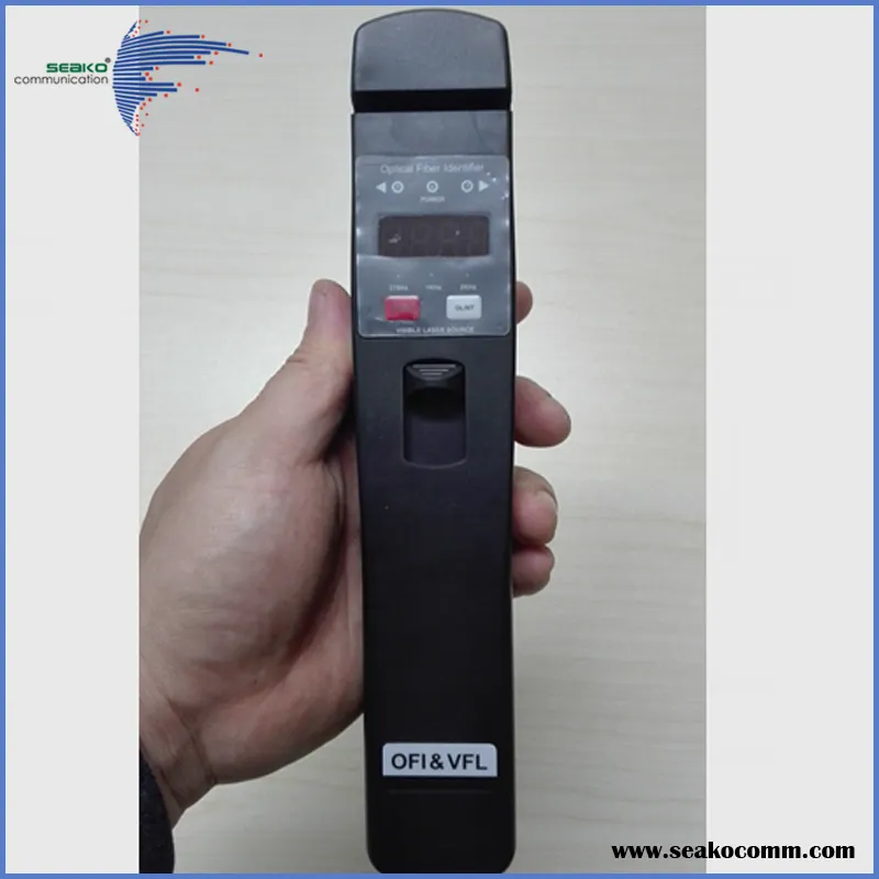 Optical Fiber Identifier, Active Fiber Detector with Visual Fault Locator module with fault location function, OEM service.
