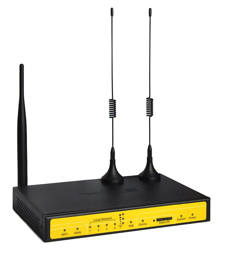 F3836 managing cloud 4g wifi router wireless router VPN server client support for power substation in Indonesia